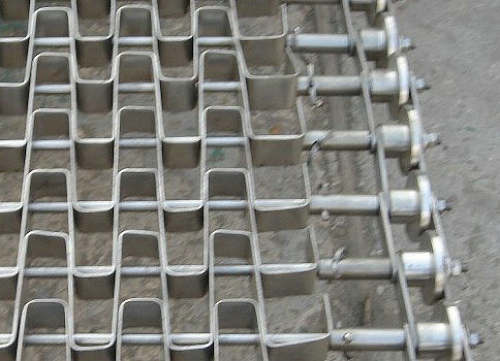 長城網(wǎng)帶Stanless steel wire mesh chain---Great wall metal conveyor belt